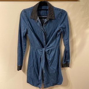 Denim dress